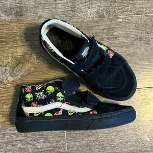 Boys velcro hi-top vans